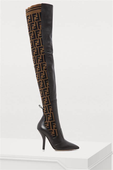 fendi boots 2013|thigh high fendi boots.